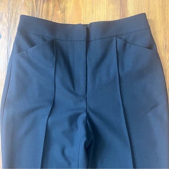 Rebecca Taylor Ottoman Notch Stretch Black High Waist Dress Pants Work Career 6 - Picture 3 of 16